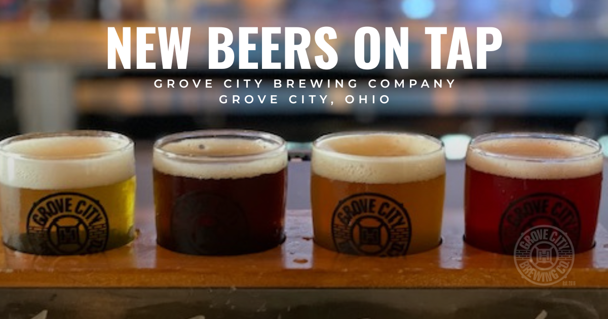 3 New Beers Now on Tap at Grove City Brewing Company