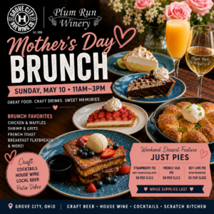 Mother’s Day Brunch in Grove City, Ohio + Weekend Dessert Feature 🍾🥞🥧